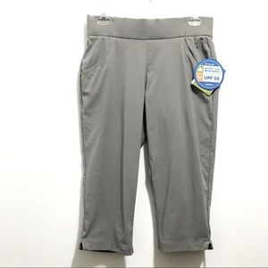 🆕 Columbia Women's Columbia Omni-Shield UPF 50 PullOn Bermuda Shorts Active Fit